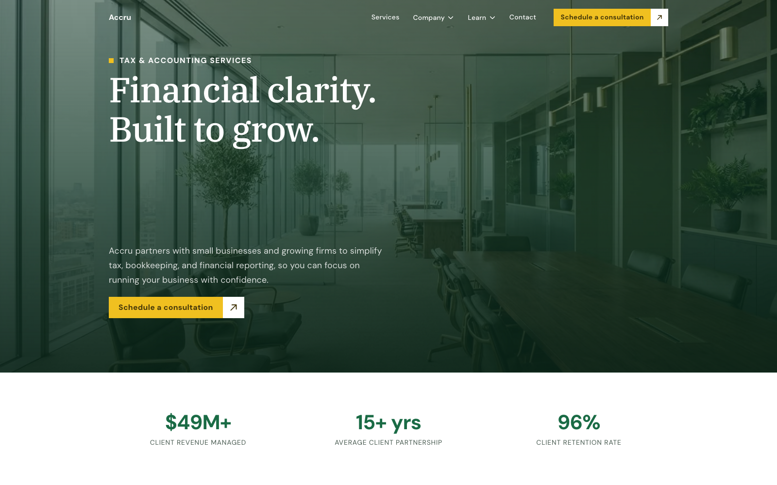 Home page